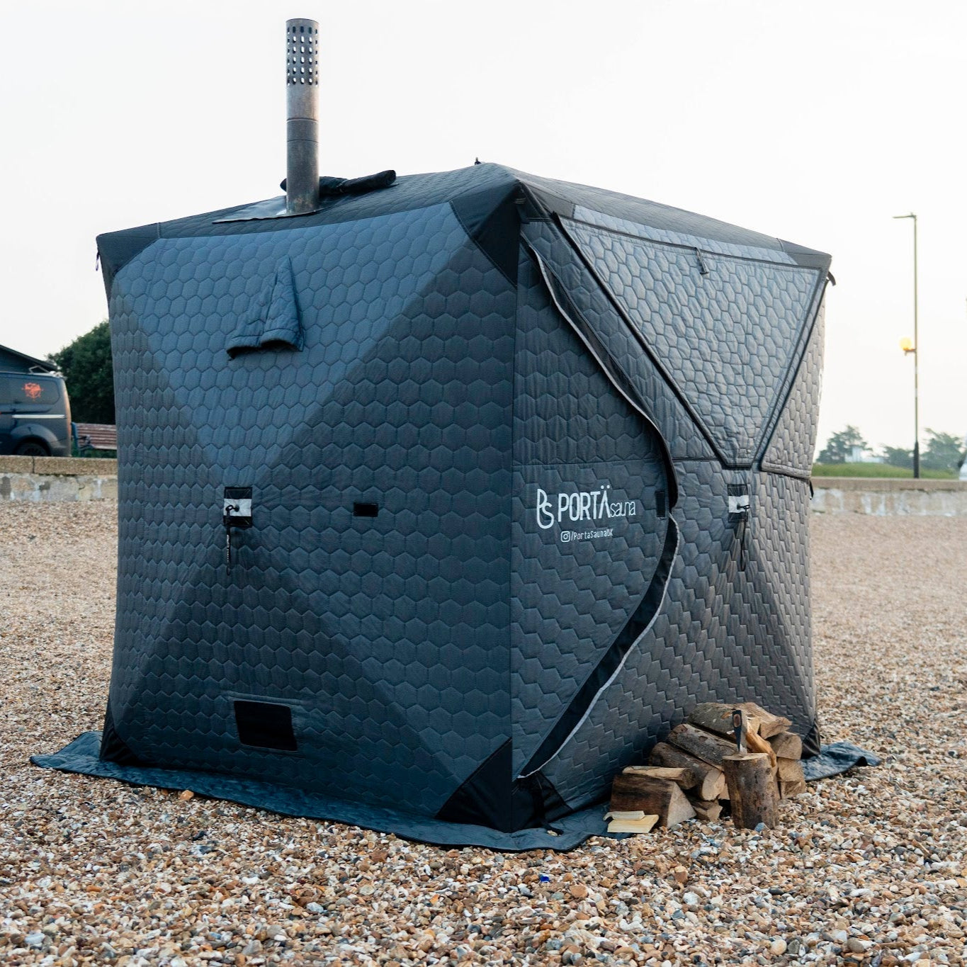 PortaSauna Hex 4 Person Sauna – Complete Kit