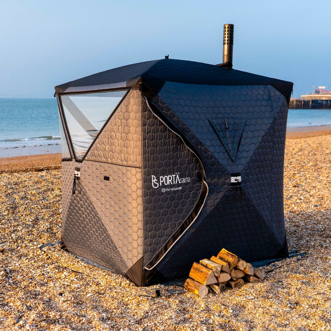 PortaSauna Hex 4 Person Sauna – Complete Kit