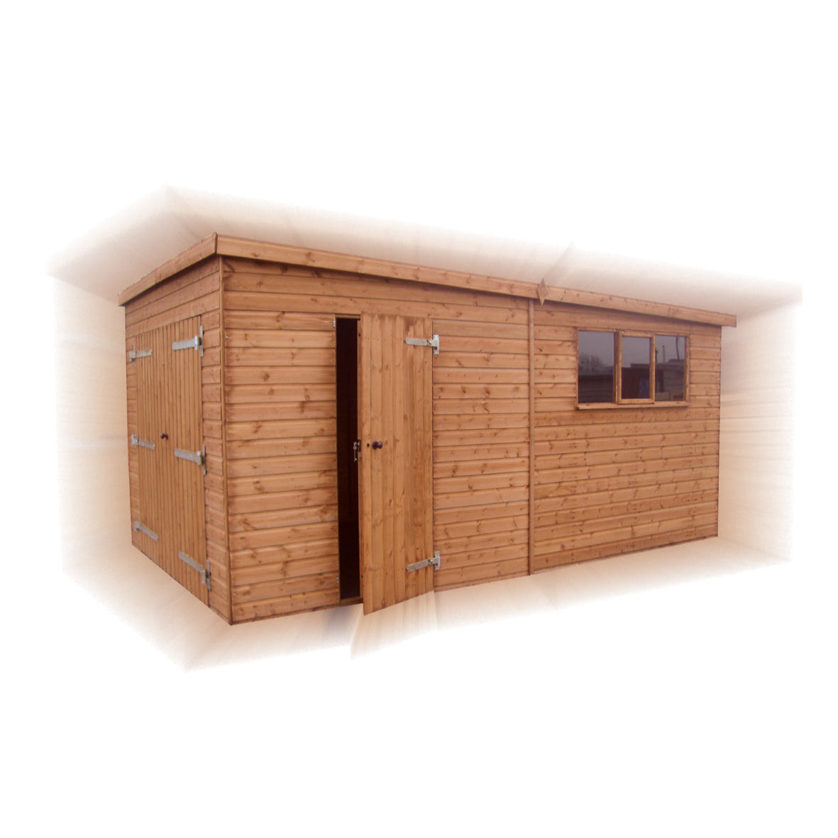 Pent Garage