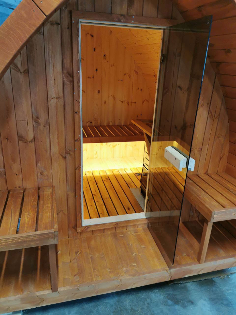 2.5m Leaf Sauna