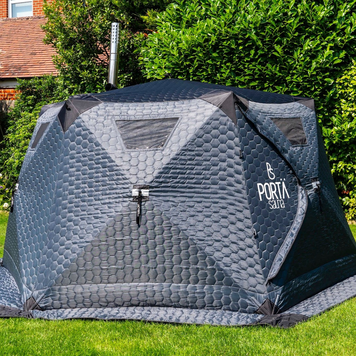 PortaSauna HexXL 8-10 Person Sauna – Complete Kit