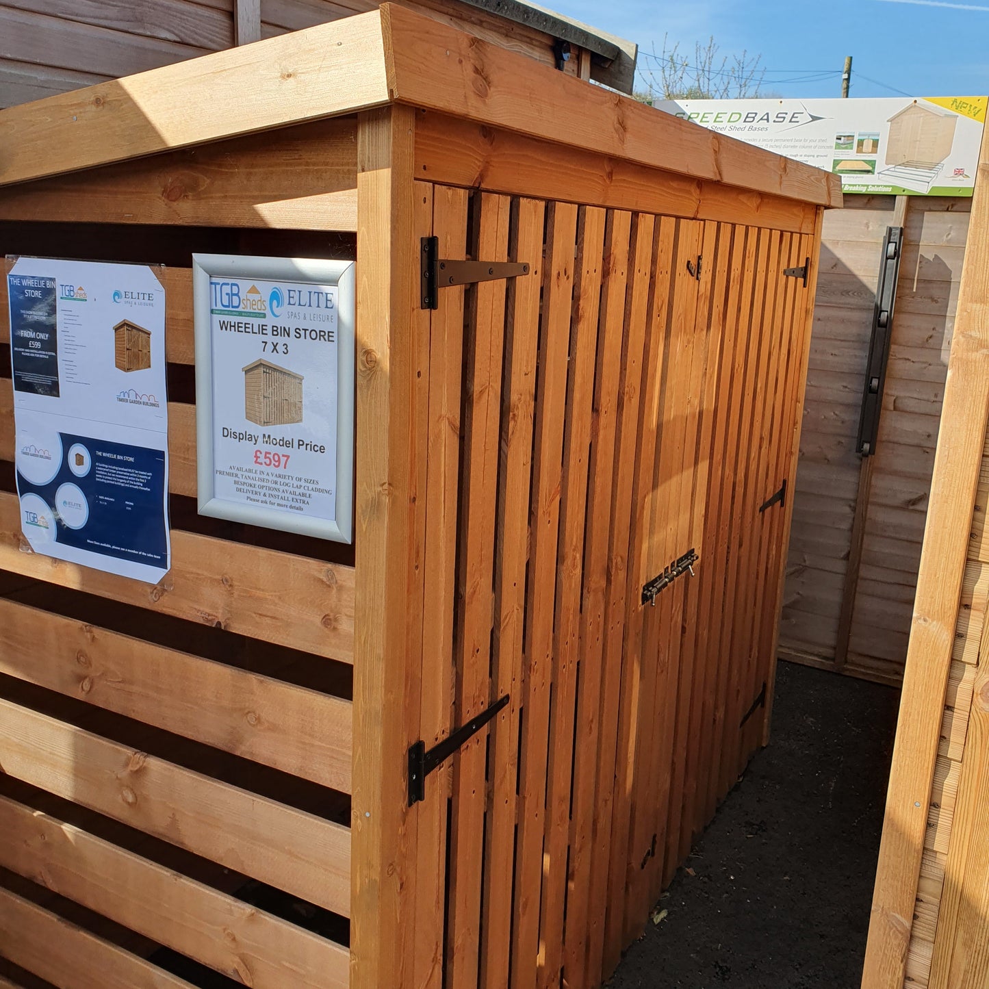 Wheelie Bin Store