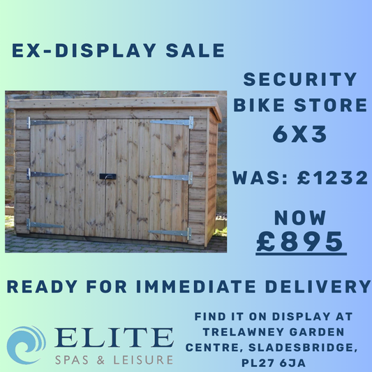 REGENCY SECURITY BIKE STORE - 6 x 3 EX DISPLAY