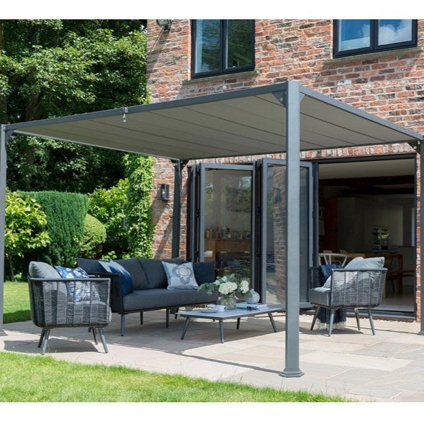 Tilt Leaf Pergola 3m x 3m