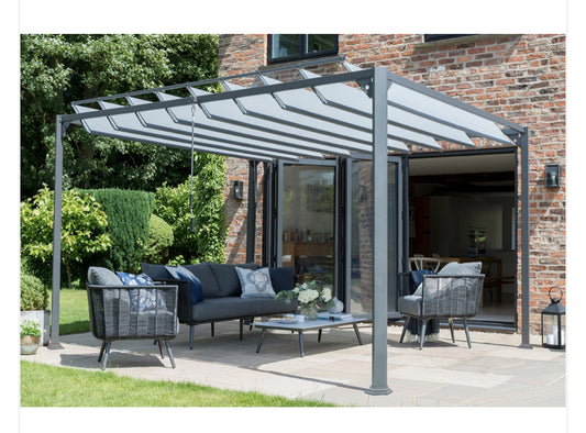 Tilt Leaf Pergola 3m x 3m