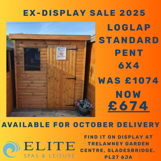 Loglap Standard Pent 6x4 - Ex-Display