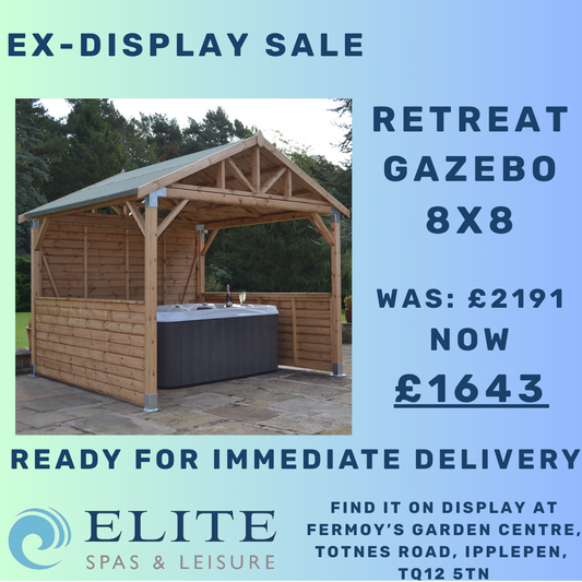 Retreat Gazebo Ex Display 8x8