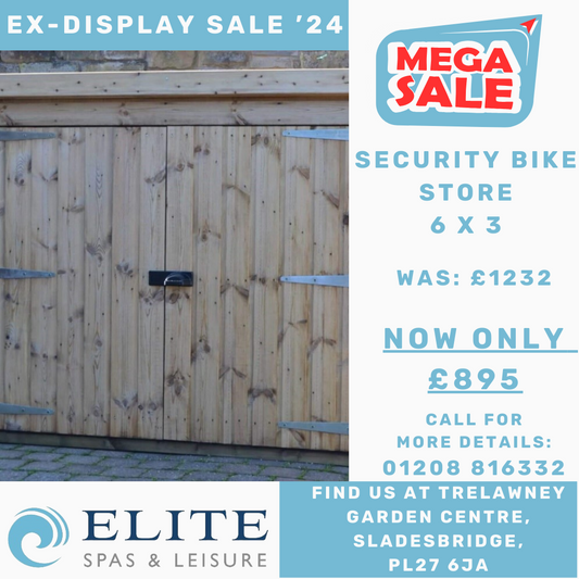 REGENCY SECURITY BIKE STORE - 6 x 3 EX DISPLAY