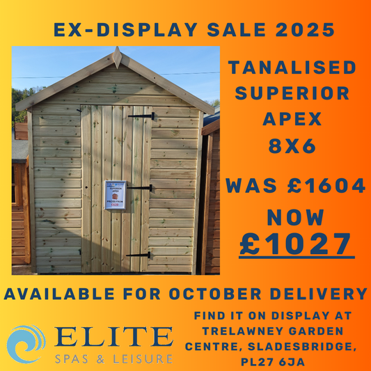 Tanalised Superior Apex 8x6 - Ex-Display