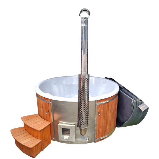 Wood-Fired Hot Tub - Off-Grid